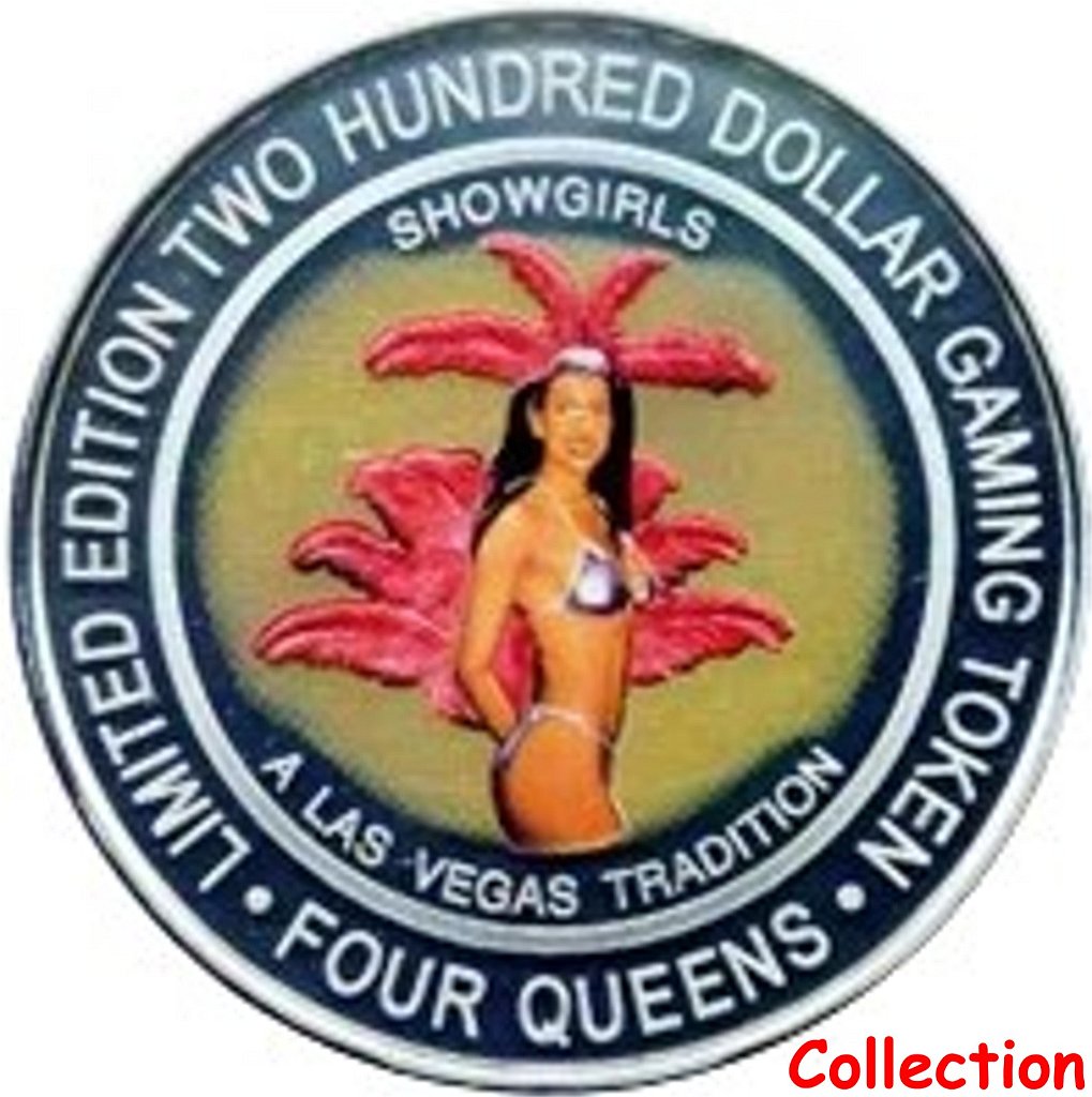 -200 Four Queens Showgirl obv.